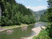 spływ Dunajcem - w głębi Pieninki